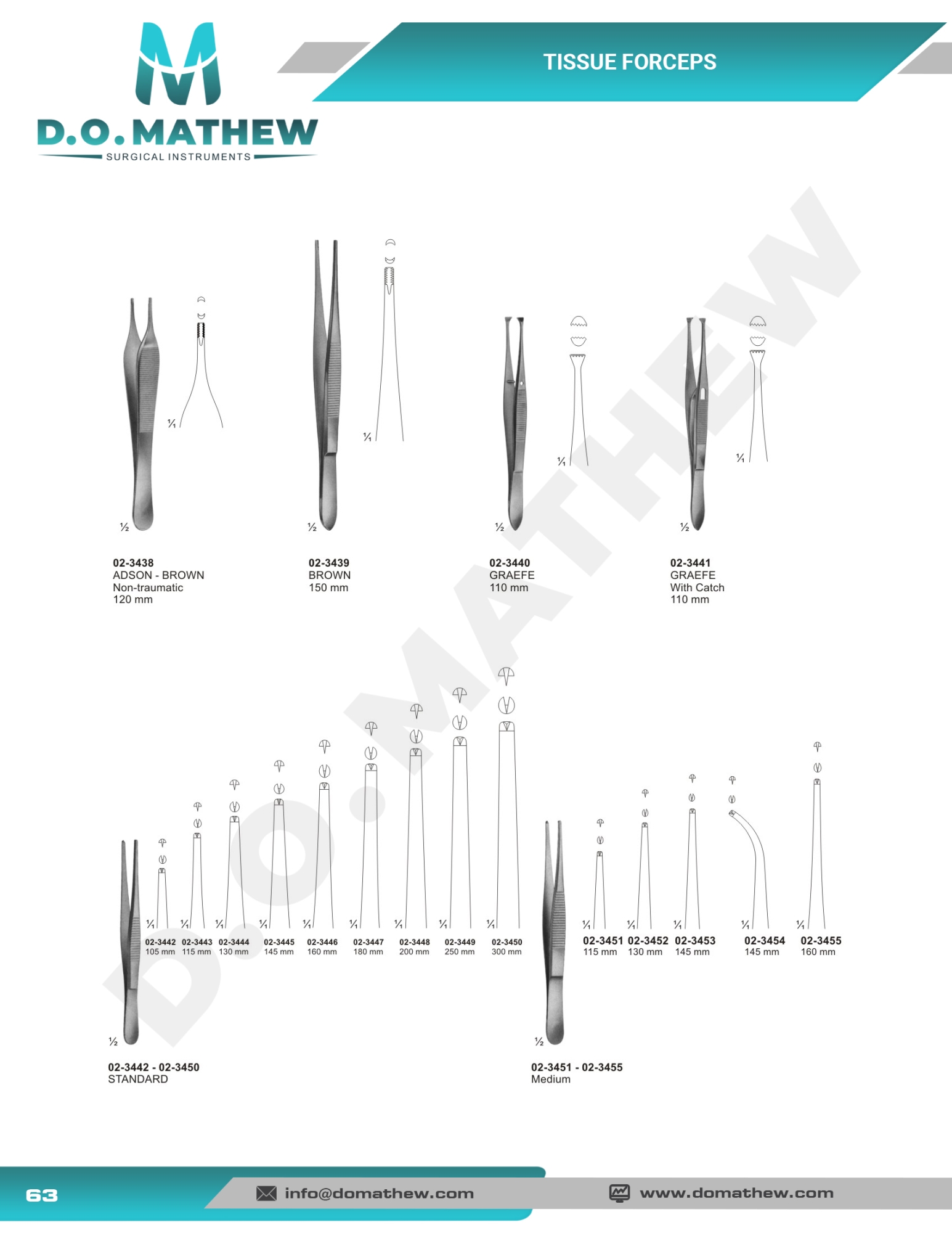   Forceps, clamps